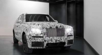 Рассекречен дизайн нового кроссовера Rolls-Royce