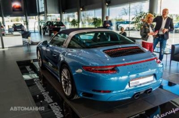 В Украину привезли эксклюзивную модель Porsche