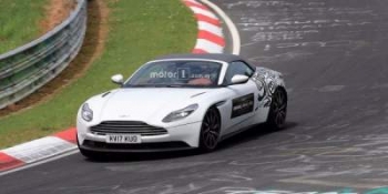 Опубликованы "живые" фото нового спорткара Aston Martin