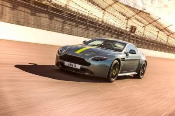 Первые фото "заряженного" спорткара Aston Martin "слили" в Сеть