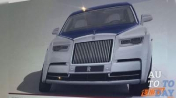 Опубликованы первые снимки Rolls-Royce Phantom нового поколения