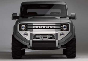 Рассекречен дизайн обновленного внедорожника Ford Bronco