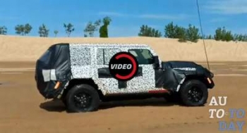 В Сети рассекретили дизайн Jeep Wrangler нового поколения