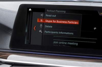 Microsoft установит Skype в автомобилях BMW пятой серии
