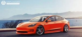 Tesla превратился в мощный спорткар