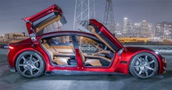 В Сети показали снимки электрического седана Fisker EMotion