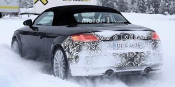 Audi вывела на тесты рестайлинговую версию родстера TT