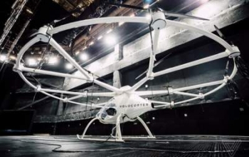 Intel представила летающий автомобиль Volocopter