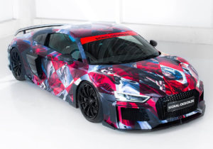 Тюнеры из ArtCar представили арт-версию спорткара Audi R8