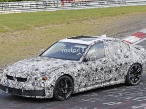 Обновленный BMW M3 замечен на трассе в Нюрбургринг‍е