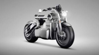 В США представили электрический мотоцикл Curtiss Zeus
