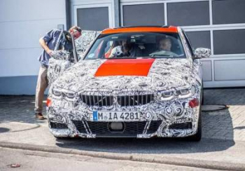 На тестах в Германии удалось сфотографировать новую модель BMW