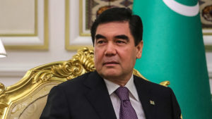 Президент Туркмении собрал гоночную машину по собственным чертежам‍