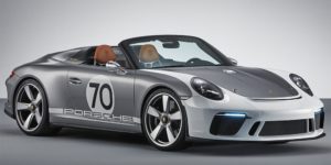 Porsche показала юбилейный 500-сильный спорткар Porsche 911 Speedster‍