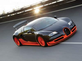 На британском аукционе продадут раритетный Bugatti Veyron Super Sport