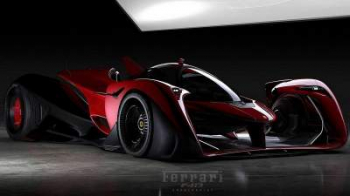 Дизайнер показал удивительные рендеры нового Ferrari