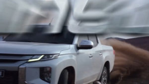 Обновленный пикап Mitsubishi L200 официально показали на видео‍