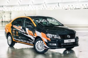 В Калуге выпустили юбилейный 500 000-ый седан Volkswagen Polo