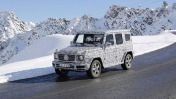 Шпионские фотографии нового Mercedes-Benz Gelandewagen