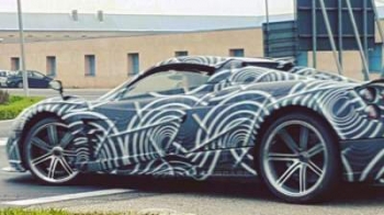 Первые снимки суперкара Pagani Huayra с открытым кузовом