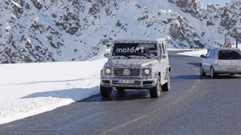 Шпионские фотографии нового Mercedes-Benz Gelandewagen