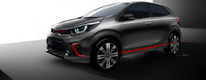 Kia показала первые изображения нового Picanto