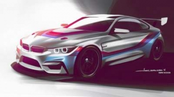 BMW представил новый суперкар M4 GT4