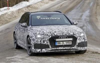 На тестах засекли новый "заряженный" универсал Audi