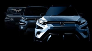 SsangYong намекнула на внешность семиместного кроссовера