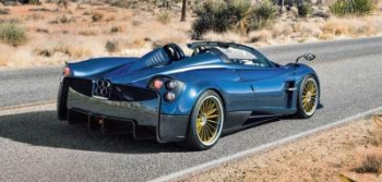 Опубликованы первые фото гиперкара Pagani Huayra Roadster