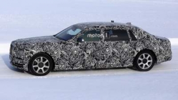 Первые фото седана Rolls-Royce нового поколения "слили" в Сеть