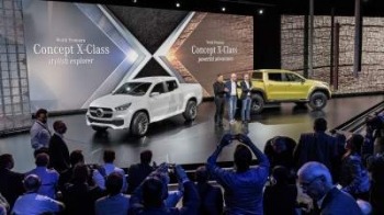 Опубликованы первые снимки нового пикапа Mercedes