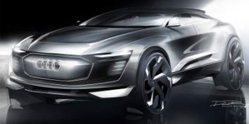 Audi рассекретила дизайн нового концепта E-Tron