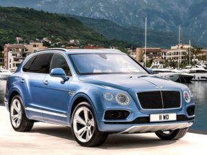 В России Bentley представит самый быстрый дизельный внедорожник в мире