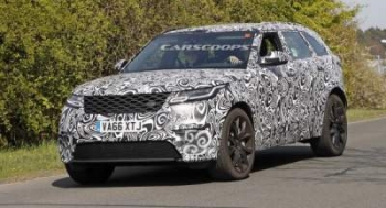 Новый кроссовер Range Rover Velar "засекли" на тестах