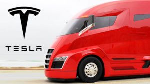 Tesla показала в Сети первый тизер своего грузовика‍