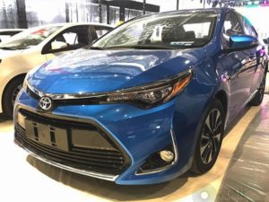 В Шанхае покажут новый Toyota Levin 2018 модельного года