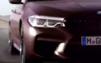 BMW M5 нового поколения показали на видео
