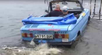 Украинец создал уникальный автомобиль-амфибию