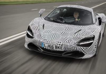 Опубликованы  "живые" фото самого быстрого гиперкара McLaren