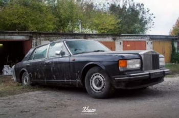 В Украине обнаружили "бесхозный" эксклюзивный Rolls-Royce