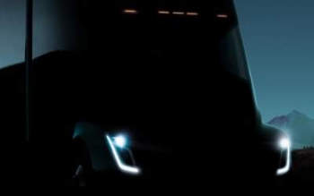 Tesla раскрыла новое изображение своего первого грузовика