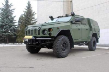 В Украине выпустили новый военный автомобиль
