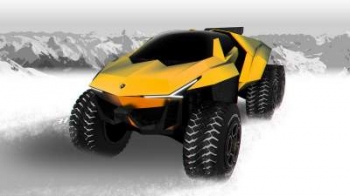 Проект шестиколесного Lamborghini логическое продолжение Urus