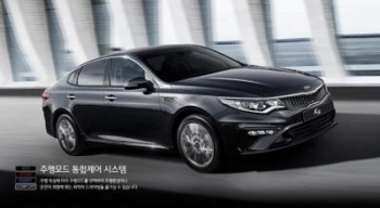 Обновленный седан Kia Optima 2018 показали на снимках