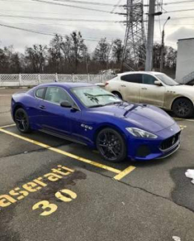 В Украине видели новый Maserati GranTurismo