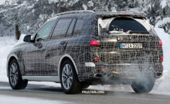 На тестах был замечен новый BMW X7