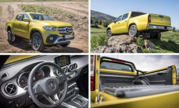 Новый пикап Mercedes X-Class скоро появится в Украине