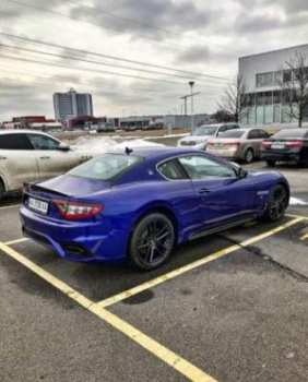 В Украине видели новый Maserati GranTurismo