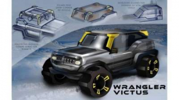 Дизайнеры показали свое видение будущего Jeep Wrangler